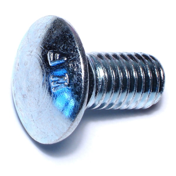 Midwest Fastener Carriage Bolt, Square Neck, 13 (Coarse), 1 in L, Steel, Zinc Plated, 8 PK 34941 - main
